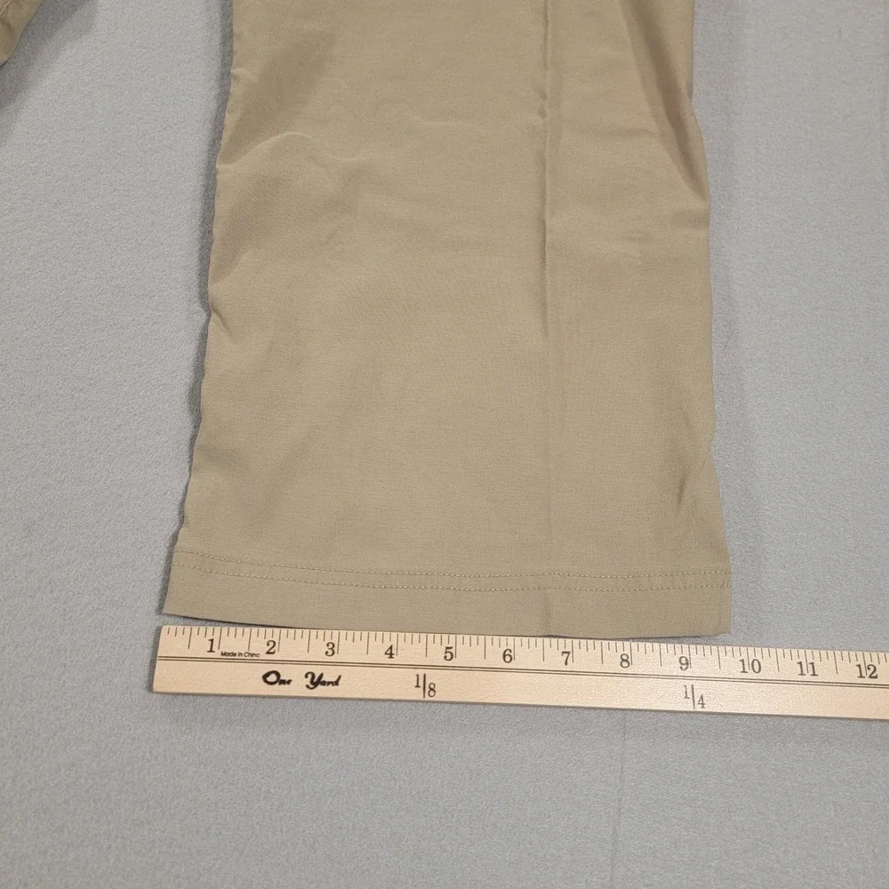 Duluth Trading Flex Dry On The Fly Cargo Pants Khaki Relaxed Fit Men's 46x30